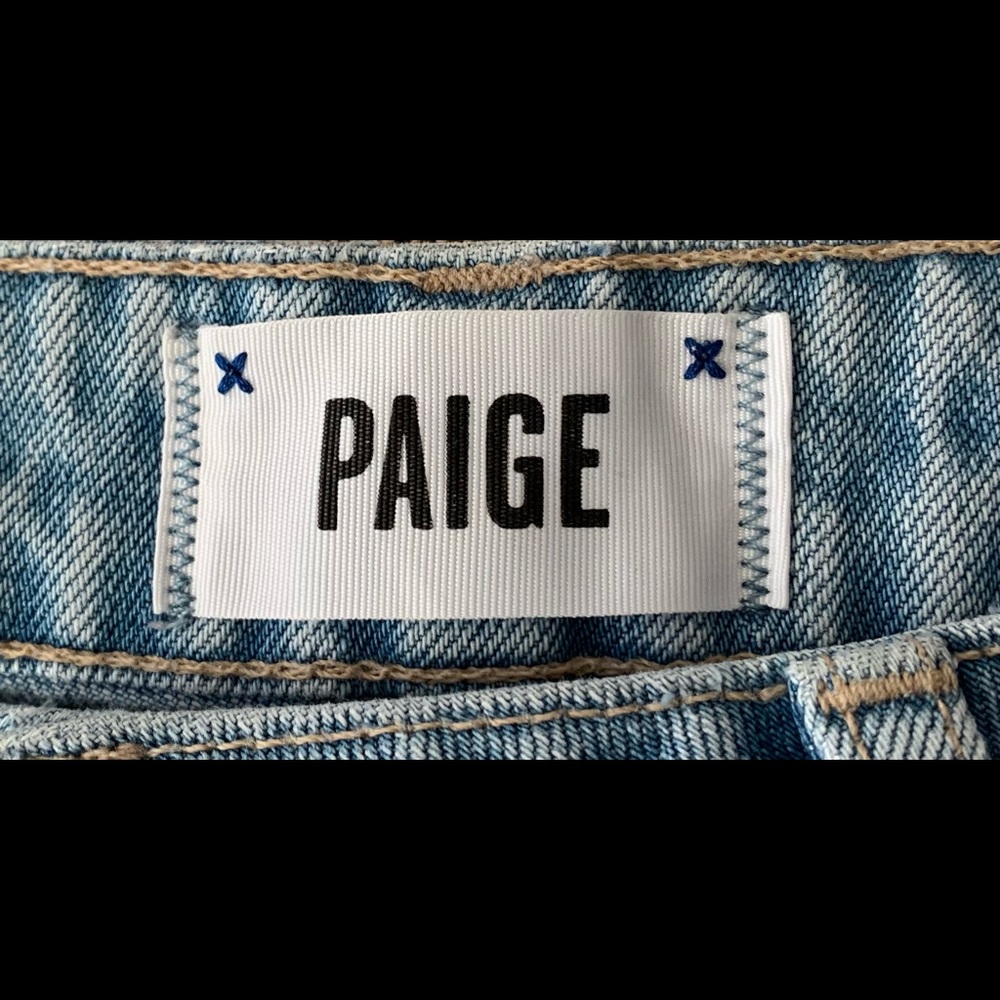 PAIGE Made In USA High Waist Blue CALLIE Jean - Picture 9 of 15